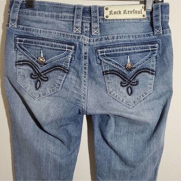 ROCK Revival Luna bootcut jeans size 27x34 - Picture 1 of 10